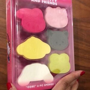 Sanrio Hello Kitty & Friends 6-Piece Face Sponge Set - Pink & Multicolor